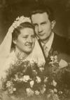 Svatba Stanislava a Hildy Grocholových 1957